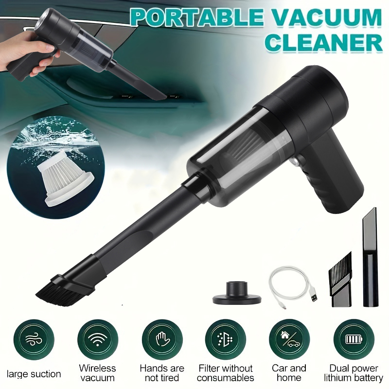 Vacuum Chamber Small - Aspiradora Inalámbrica para Auto de 9000