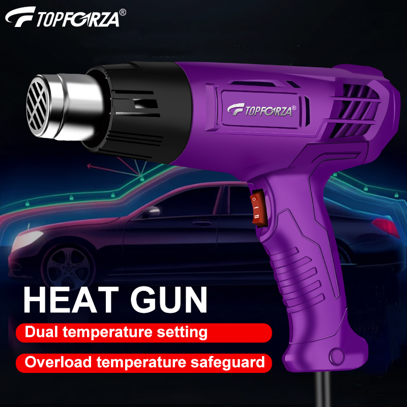 Heat Gun Small - Mini Pistola de Calor Industrial, 1200W,
