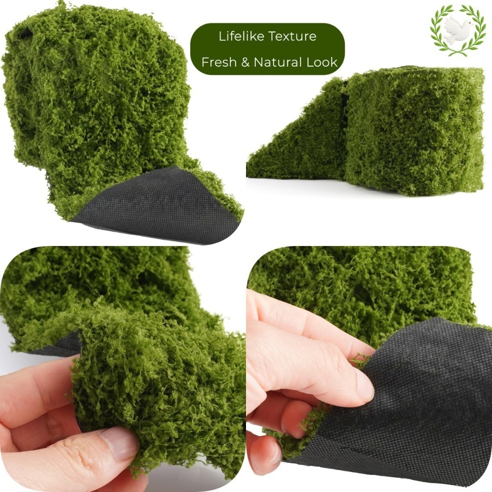 Alfombra de Musgo Artificial,  - Terrarium Moss Art reseña y precio