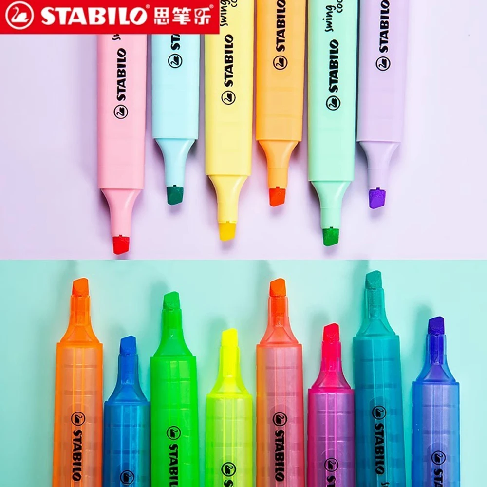Juego de marcadores resaltador - Stabilo Marker Swing Cool reseña y precio