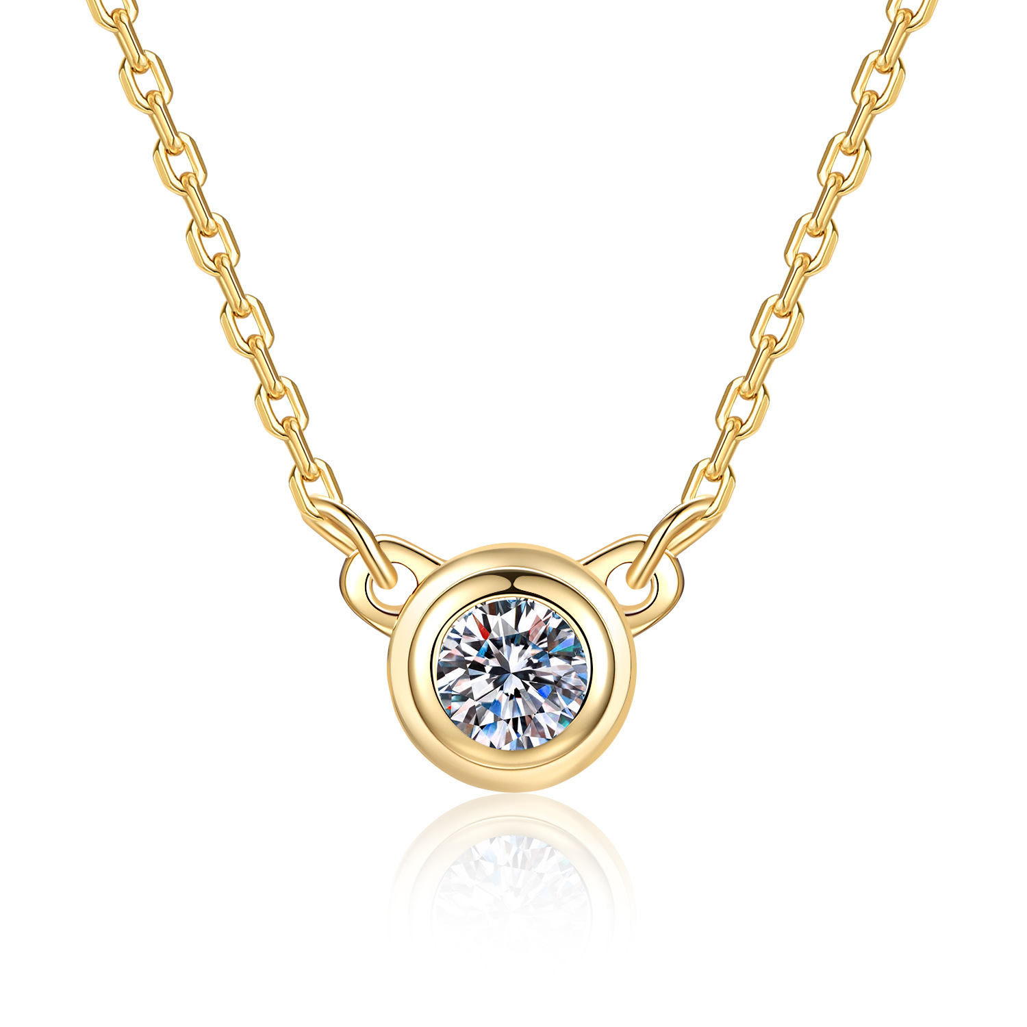 Collar con Colgante de Plata d - Bezels Set Pendant reseña y precio