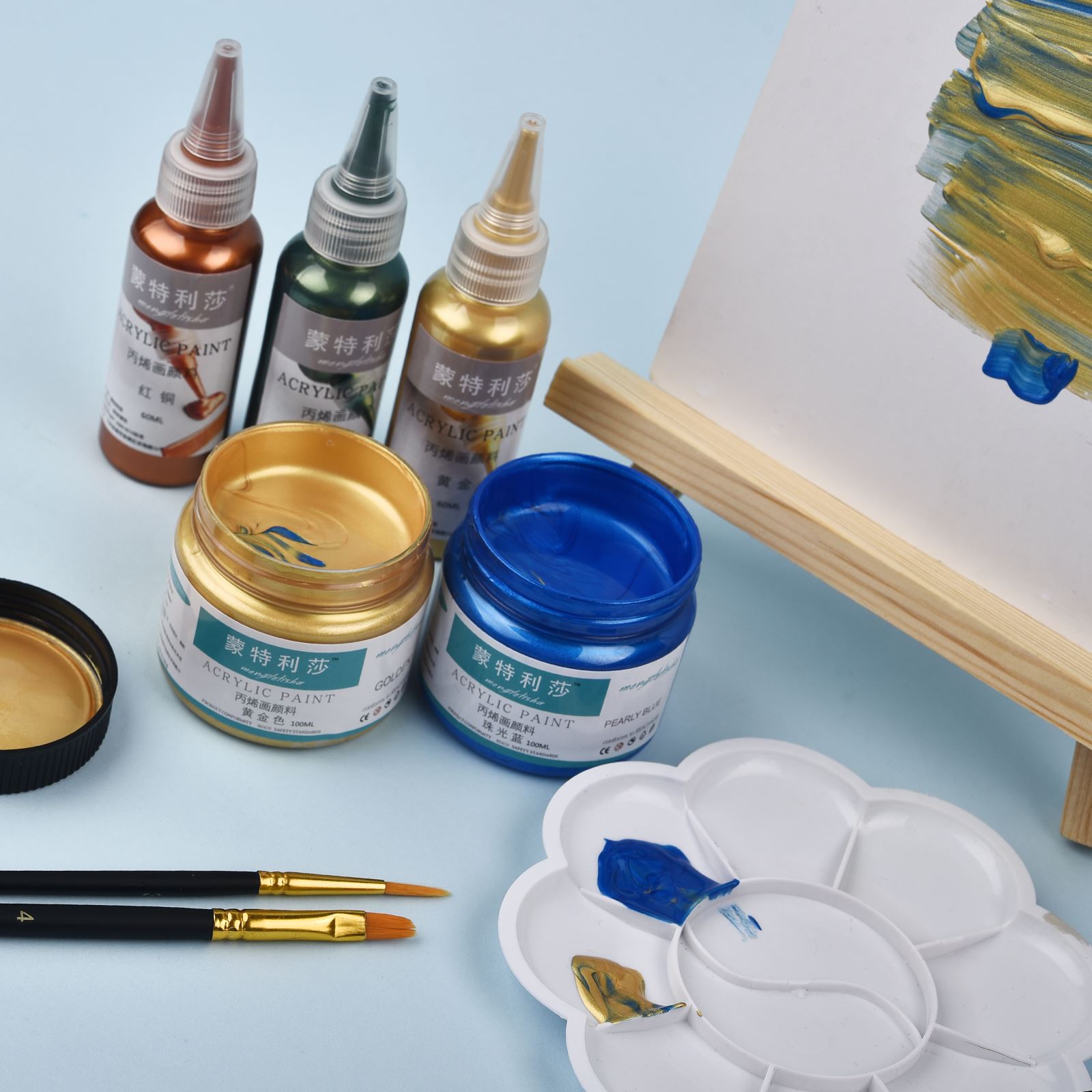 7 colores, 60ml/botella, pigme - Resin Pigment Set reseña y precio