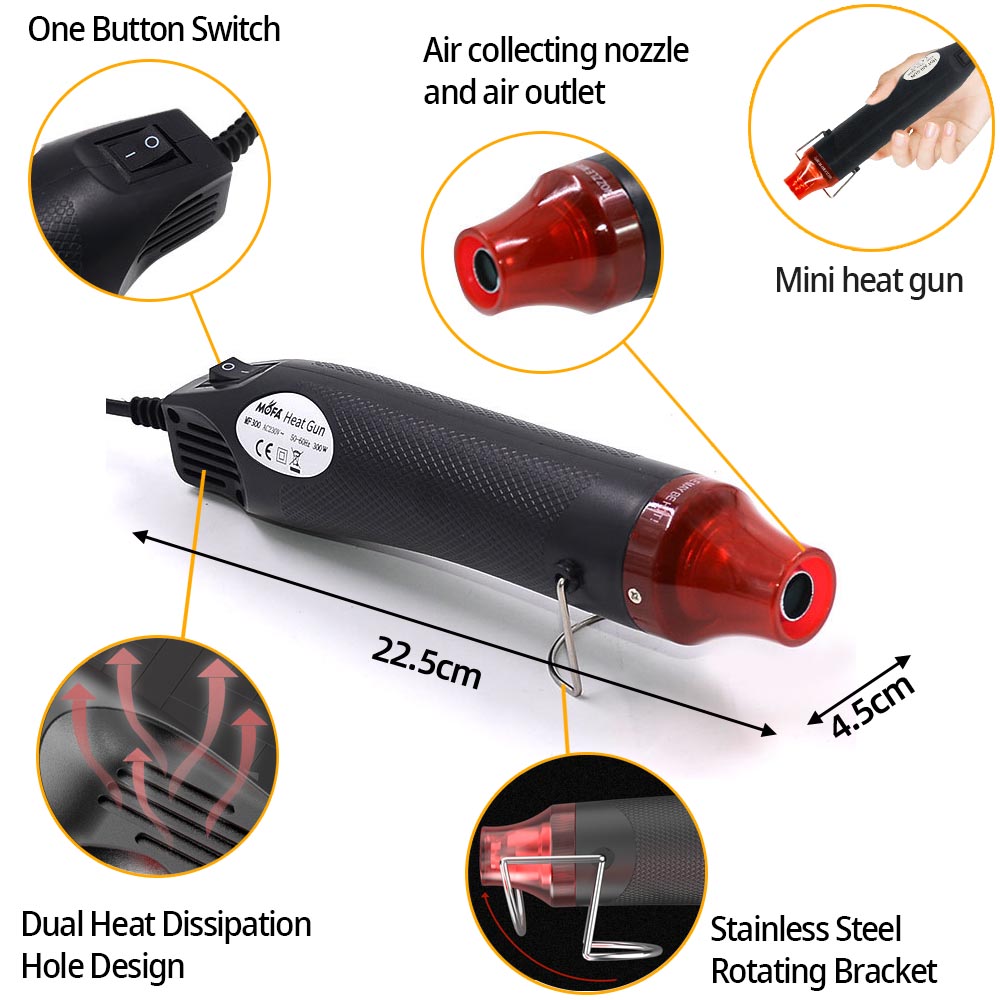 Pistola de calor de aire calie - Heat Gun Small reseña y precio